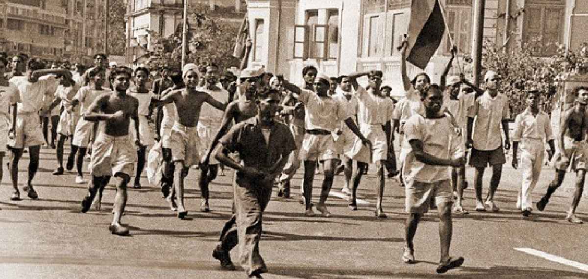 Seventy-four years ago on February 18, 1946, some 1,100 Indian sailors or “ratings” of the HMIS Talwar and the Royal Indian Navy (RIN) Signal School in Bombay declared a hunger strike, triggered by the conditions and treatment of Indians in the Navy.
