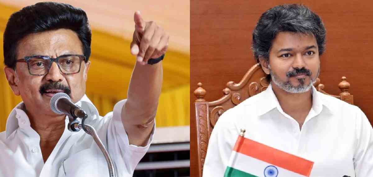 ടിവികെയുടെ വിജയം വഞ്ചനയിലൂടെയെന്ന് സ്റ്റാലിൻ; സ്ത്രീകൾക്കെതിരായ പരാമർശങ്ങൾക്കുള്ള മറുപടിയെന്ന് വിജയ്