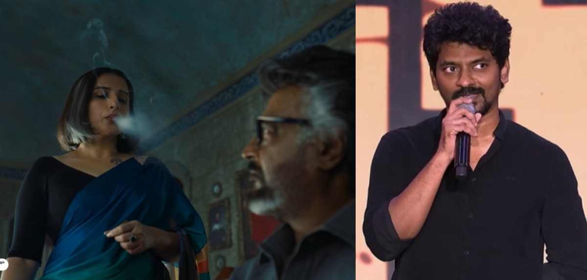 'സിഗരറ്റ് വലിച്ച് പുക രജിനി സാറിന്റെ മുഖത്തേക്ക് ഊതണമെന്ന് പറഞ്ഞപ്പോള് വിദ്യാ മാമിന് ടെൻഷനായി'; നെൽസൺ