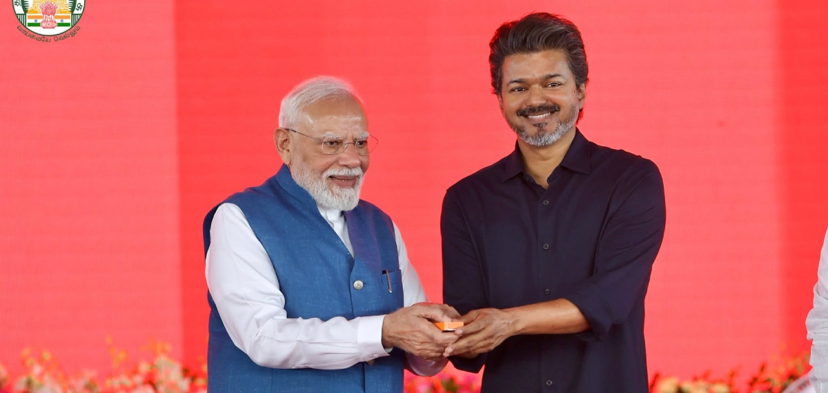'തടഞ്ഞുവെച്ച 5110 കോടി രൂപ വിട്ടുകിട്ടണം, അതിവേഗ റെയിൽ പാതയും അത്യാവശ്യം'; മോദിയോട് വിജയ്
