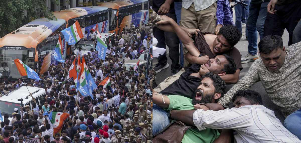 ഇന്ഡ്യ സഖ്യത്തിന്റെ ഡല്ഹി ചലോ മാര്ച്ച് ഇന്ന്; സിജെപി പ്രതിഷേധം തുടരും, 6 മെട്രോ സ്റ്റേഷനുകള് അടച്ചു