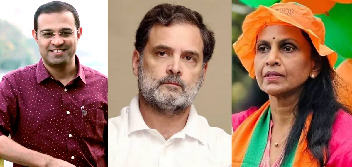 മേയർ കസേര കിട്ടാത്തതിലുള്ള നിരാശ മറച്ചുവെയ്ക്കാൻ രാഹുൽ ഗാന്ധിക്ക് നേരെ തിരിയേണ്ട: ശ്രീലേഖക്കെതിരെ റോജി എം ജോൺ