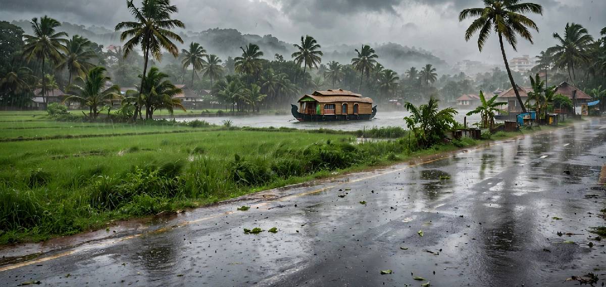 മഴ കനക്കുന്നു: ഇന്ന് അതിശക്തമായ മഴയ്ക്ക് സാധ്യത, നാല് ജില്ലകളില്‍ ഓറഞ്ച് അലേര്‍ട്ട്