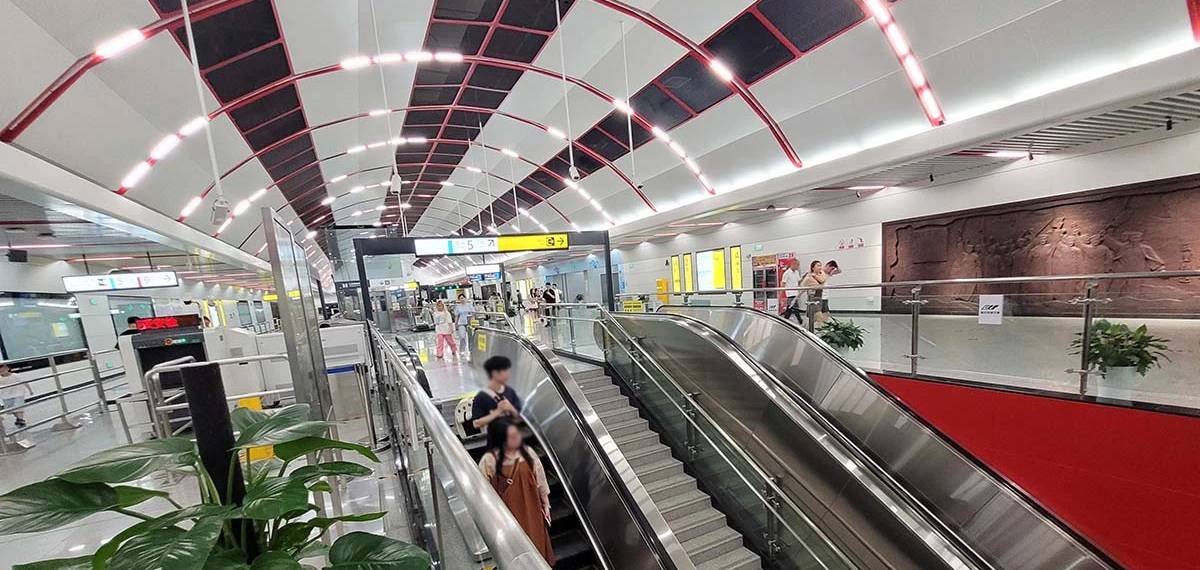 deepest underground metro stations