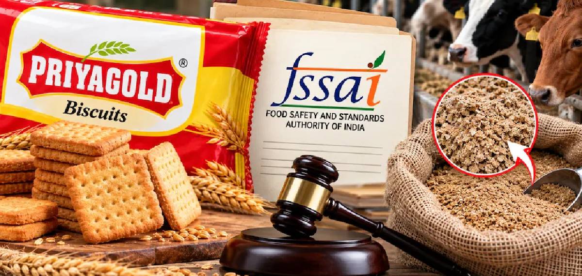 ബിസ്കറ്റിൽ കാലിത്തീറ്റയുടെ തവിട്, പാലിൽ ഡിറ്റർജന്റ്; മൂന്ന് കമ്പനികൾക്കെതിരെ FSSAI നടപടി