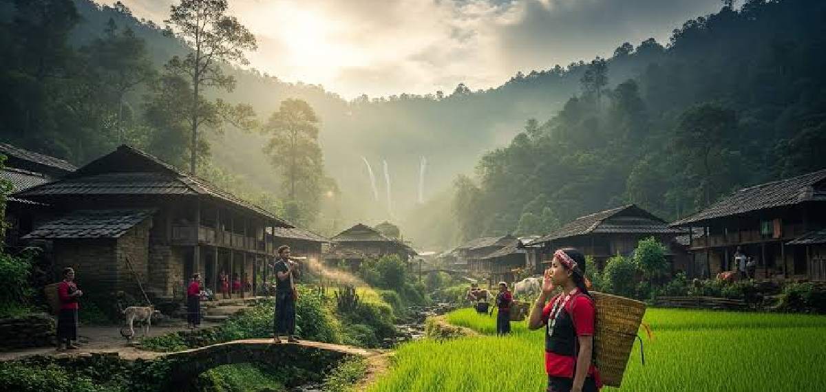 musical tunes, kongtong village
