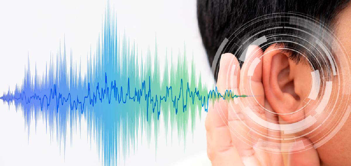 range of sound affecting the ears