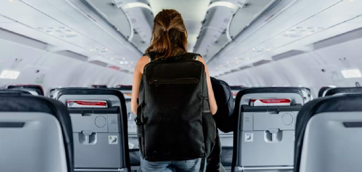 cannot re-enter the aircraft