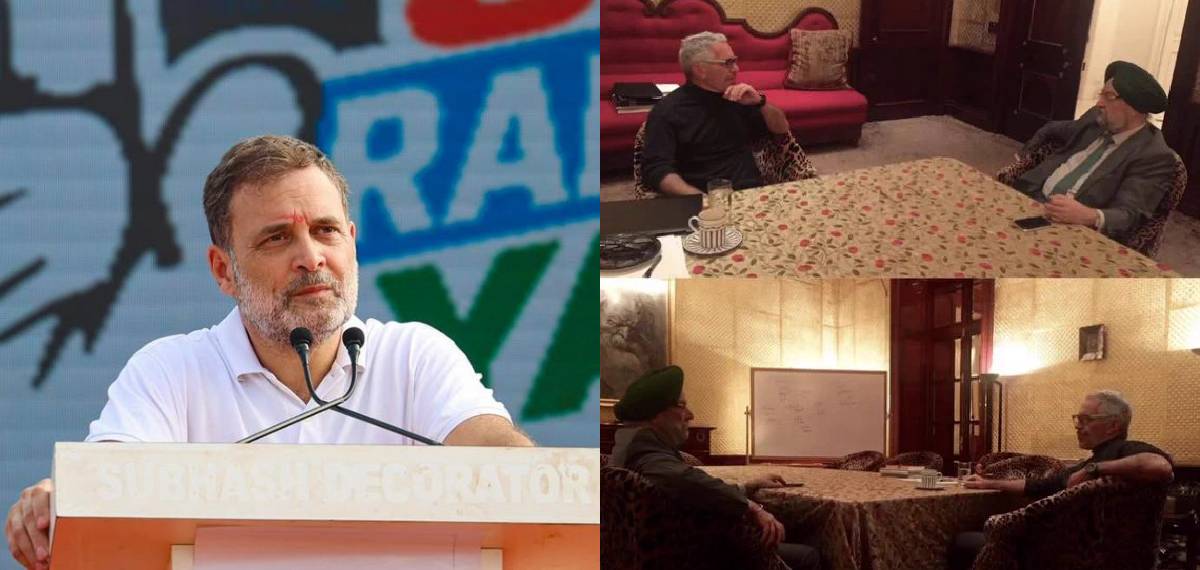 'ഹര്‍ദീപ് സിംഗ് പുരി എപ്സ്റ്റീനുമായി നടത്തിയ കൂടിക്കാഴ്ചയുടെ ഉദ്ദേശ്യം എന്ത്'; രാഹുല്‍ ഗാന്ധി
