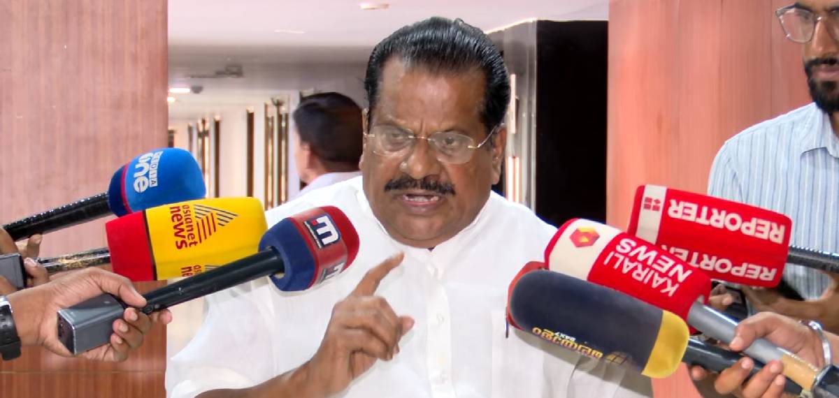 'ശശിധരൻ കര്ത്തയുമായി യാതൊരു ബന്ധവുമില്ല, ശ്യാംജിത്തിന്റെ ഭാര്യ റിസോര്ട്ടില് തട്ടിപ്പ് നടത്തി'; ഇ പി ജയരാജൻ