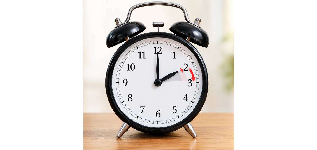 Time changes in America on November 1st