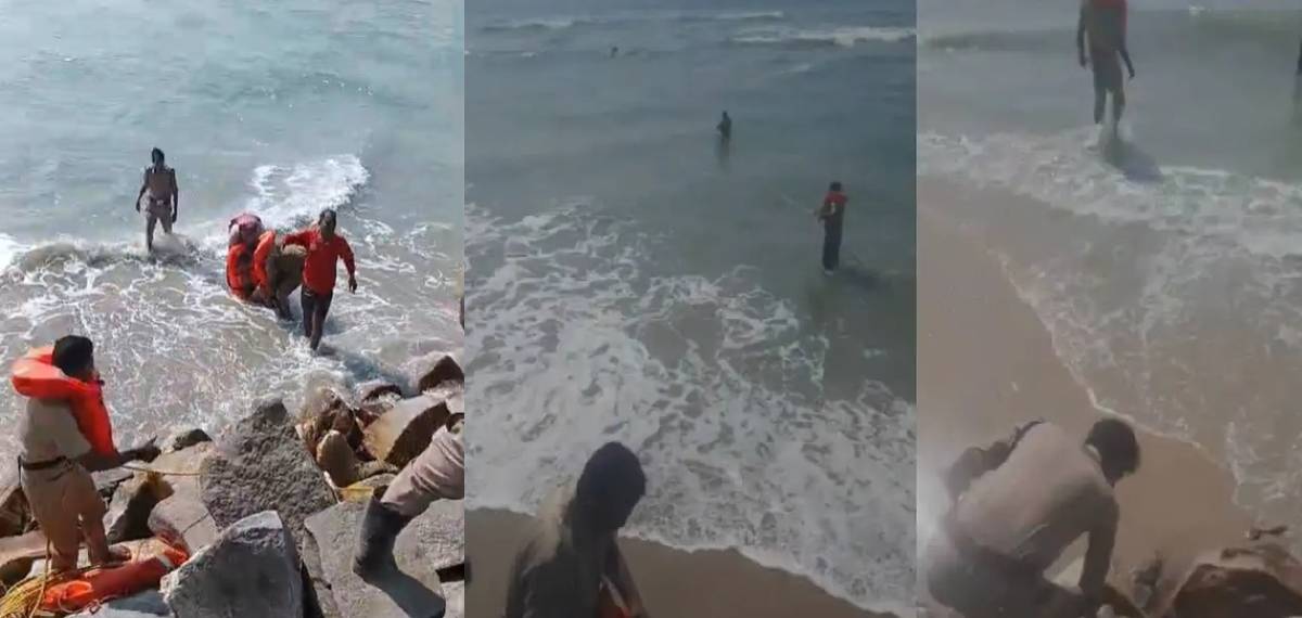 പരവൂരിൽ കടലിൽ കുളിക്കാനിറങ്ങിയ രണ്ട് പ്ലസ് വൺ വിദ്യാർത്ഥികളെ കാണാതായി; മൂന്ന് പേരെ രക്ഷപ്പെടുത്തി