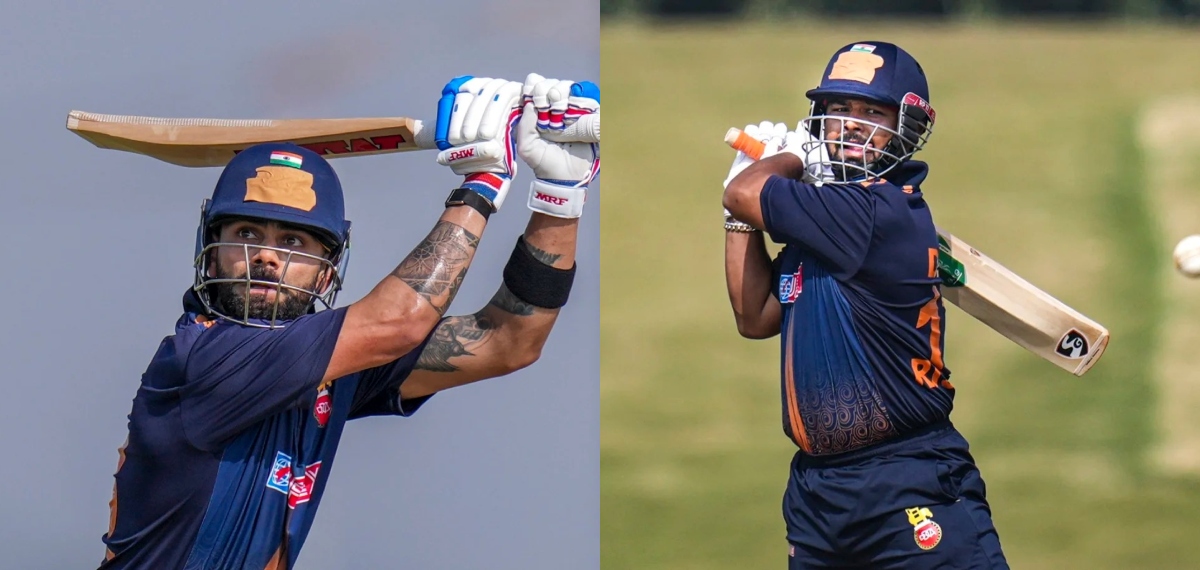 കോഹ്‌ലി കളിയിലെ താരം; പന്തും തിളങ്ങി; വിജയ് ഹസാരെയിൽ ഗുജറാത്തിനെ തോൽപ്പിച്ച് ഡൽഹി