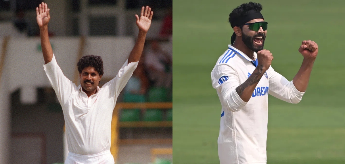 Jadeja on the Cusp of History: Set to Join Elite Club Led by Kapil Dev with Six-Wicket Feat