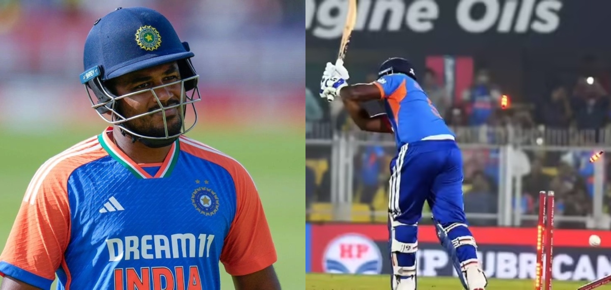 'ലോകകപ്പ് ടീമിൽ സ്ഥാനമർഹിക്കുന്നില്ല'; വീണ്ടും നിരാശപെടുത്തിയ സഞ്ജുവിന് നേരെ സോഷ്യൽ മീഡിയയിൽ വിമർശനം