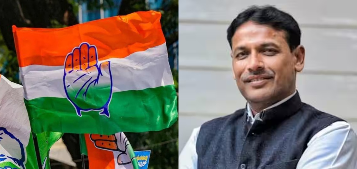 സിറ്റിങ് സീറ്റില്‍ ബിജെപിക്ക് പതനം, മൂന്നാം സ്ഥാനത്ത്; അന്‍തയില്‍ മുന്നേറി കോണ്‍ഗ്രസ്