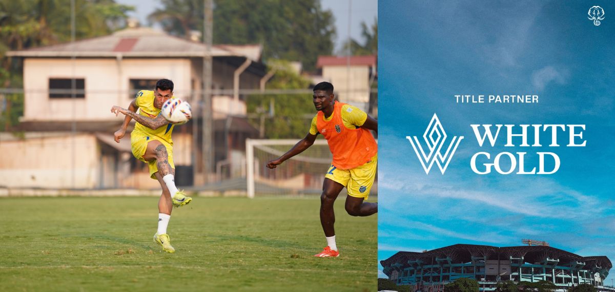 കേരള ബ്ലാസ്റ്റേഴ്‌സിന്റെ ഒഫീഷ്യൽ ടൈറ്റിൽ പാർട്ണറായി 'വൈറ്റ് ഗോൾഡ്'