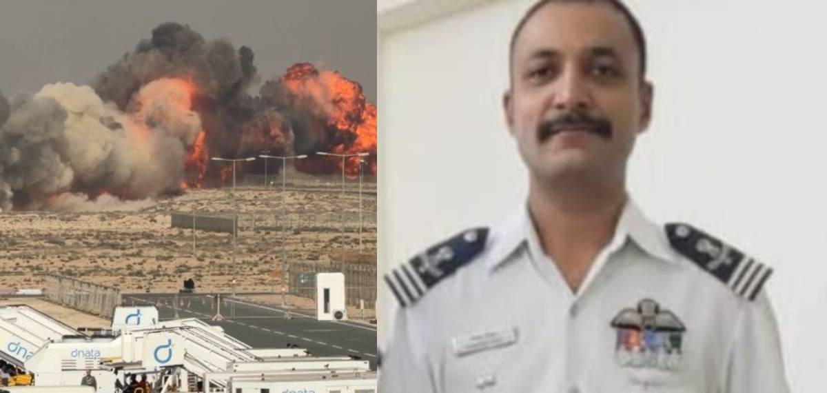 തേജസ് യുദ്ധ വിമാനം തകര്‍ന്നുണ്ടായ അപകടം; കൊല്ലപ്പെട്ട വിങ് കമാന്‍ഡറുടെ മൃതദേഹം ഇന്ന് ഡല്‍ഹിയില്‍ എത്തിക്കും