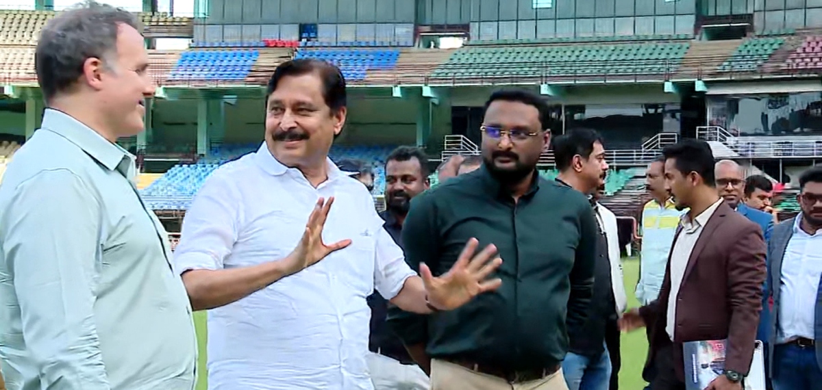 'സ്റ്റേഡിയം കണ്ടുബോധ്യപ്പെട്ടു, പൂർണ്ണ സംതൃപ്തൻ'; അർജന്‍റീന മാനേജരുടെ സന്ദർശനത്തിൽ വി അബ്ദുറഹിമാൻ