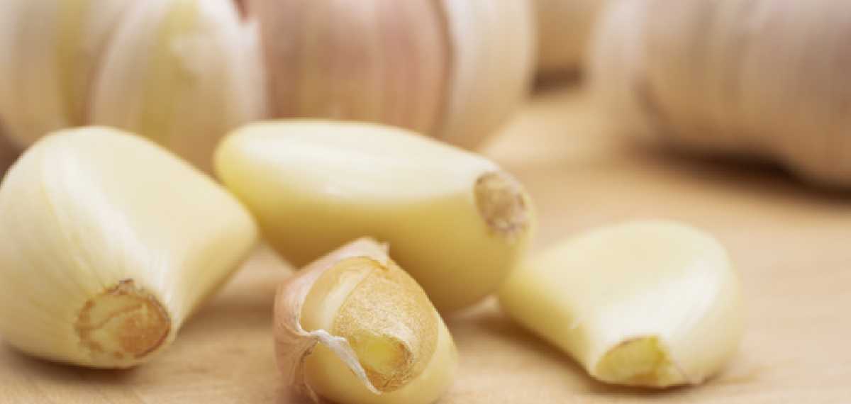 garlic in toilet