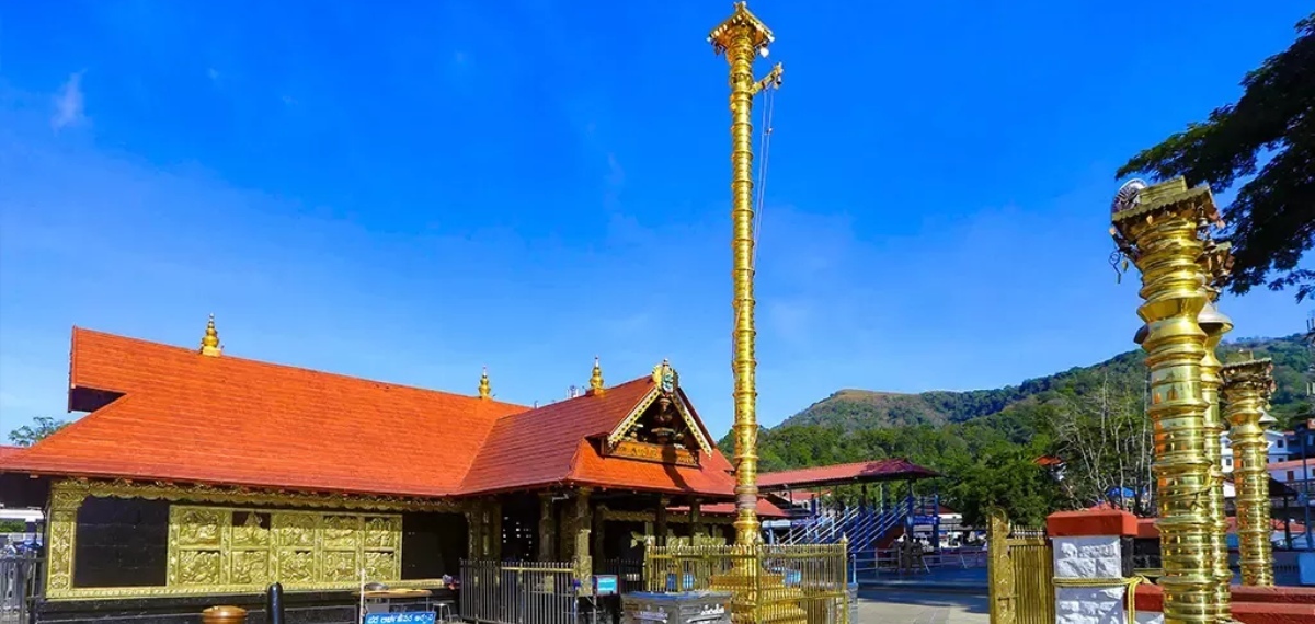 ശബരിമലയില്‍ കൊടിമരത്തിനൊപ്പം താഴികക്കുടങ്ങളും മാറ്റി; എഎസ്പി കുറുപ്പ് സ്വന്തം ഇഷ്ടപ്രകാരം താഴികക്കുടം മാറ്റി