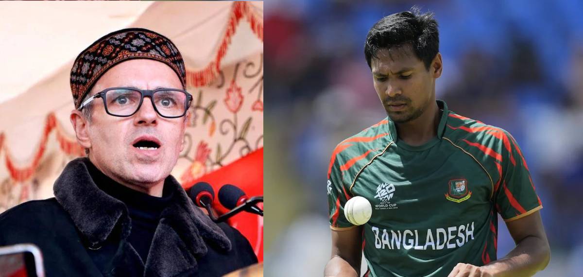 'ക്രിക്കറ്ററുമായല്ല, ബംഗ്ലാദേശുമായി ഏറ്റുമുട്ടിക്കോളൂ'; മുസ്തഫിസുർ വിഷയത്തിൽ BCCIക്കെതിരെ ഒമർ അബ്ദുള്ള