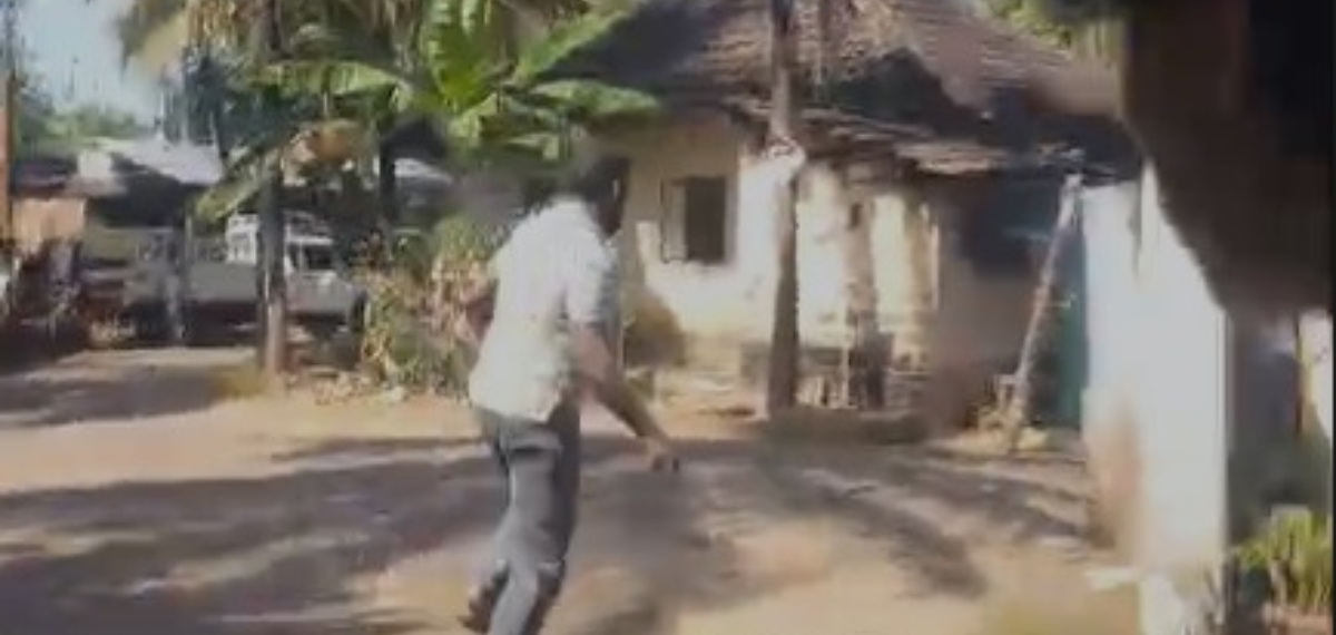 കാസർകോട് കത്തിയുമായി മുസ്ലിം ലീഗ് പ്രവർത്തകരുടെ അക്രമണം; ഒരാൾ അറസ്റ്റിൽ