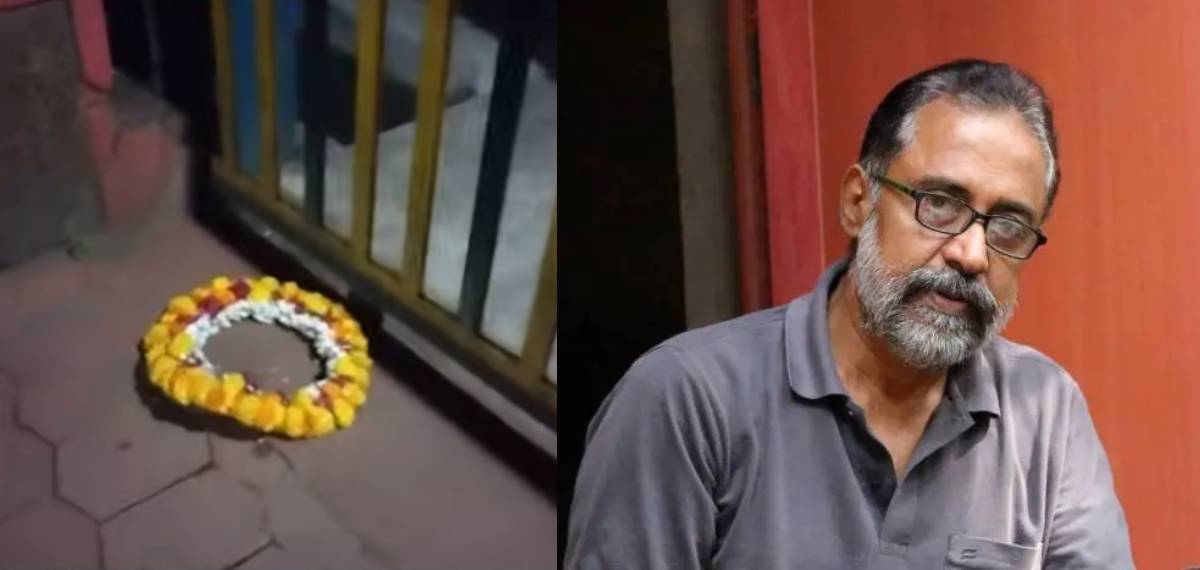 വി എസ് അനിൽകുമാറിന്റെ വീടിന് മുന്നിൽ റീത്ത്; പൊലീസിൽ പരാതി നൽകി