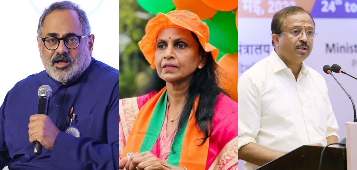 ശ്രീലേഖയെ വെട്ടി വി വി രാജേഷ്: മുരളീധര പക്ഷത്തിൻ്റെ 'സർജിക്കൽ സ്‌ട്രൈക്ക്'; രാജീവിനേറ്റത് കനത്ത തിരിച്ചടി