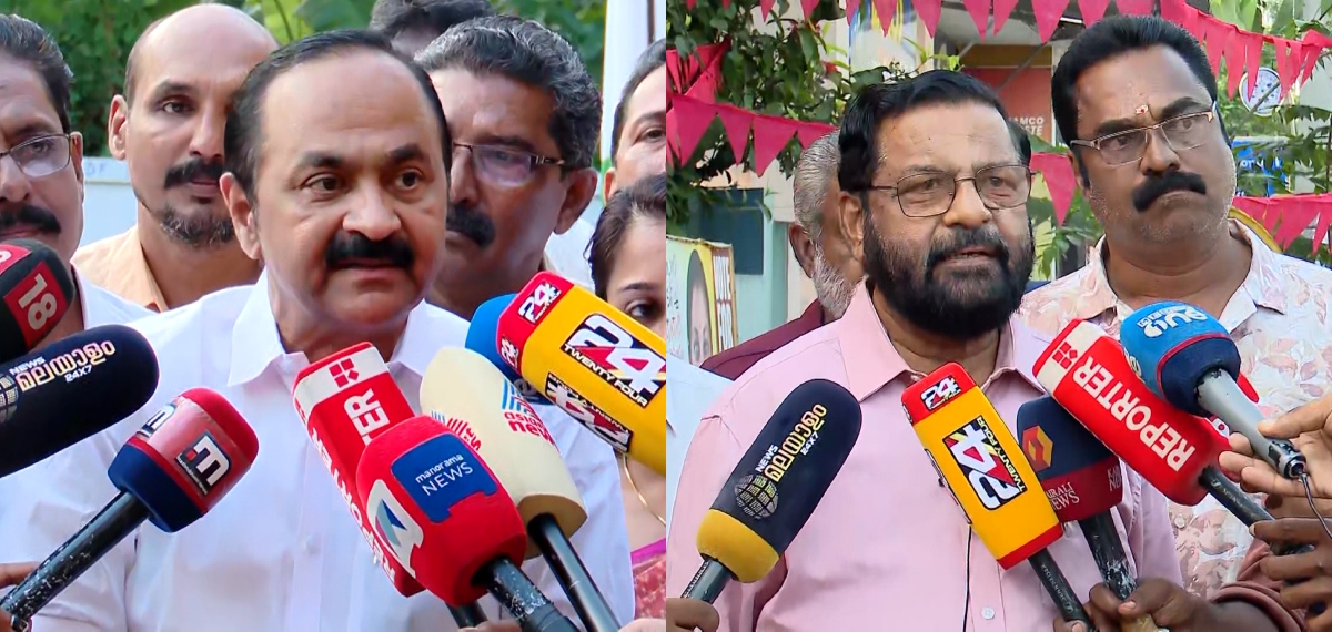 ഇനി ചോദ്യം ചെയ്യേണ്ടത് കടകംപള്ളി സുരേന്ദ്രനെ; ജയിലിലേക്ക് നേതാക്കളുടെ ഘോഷയാത്രയാണ്: വി ഡി സതീശന്‍