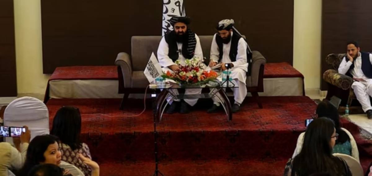 Afganistan Foreign minister Amir Khan Muttaqi 