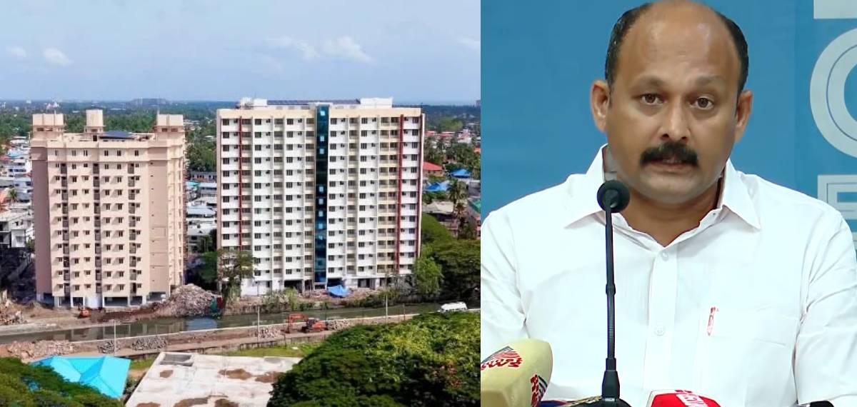 തുരുത്തി ഇരട്ട ഫ്‌ളാറ്റ് സമുച്ചയത്തിന്റെ ക്രെഡിറ്റിനെ ചൊല്ലി തർക്കം; പദ്ധതിക്ക് തുടക്കമിട്ടത് യുഡിഎഫെന്ന് വാദം
