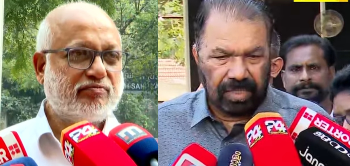 കമ്മ്യൂണിസ്റ്റുകാരെ തെറ്റിപ്പിക്കാന് നോക്കണ്ടെന്ന് വി ശിവൻകുട്ടി; സിപിഐ സഖാക്കള് സഹോദരന്മാരെന്ന് എം എ ബേബി