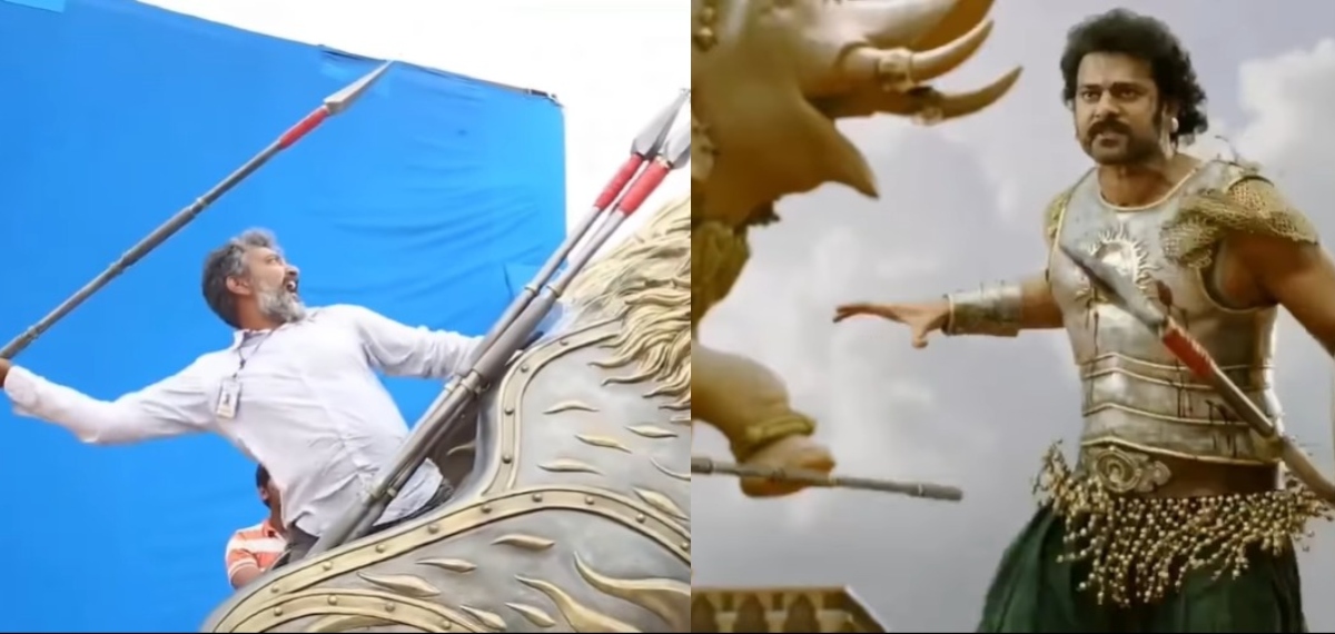 രാജമൗലി ബാഹുബലി ആയാൽ മതിയായിരുന്നു, വൈറലായി സംവിധായകന്റെ വീഡിയോ