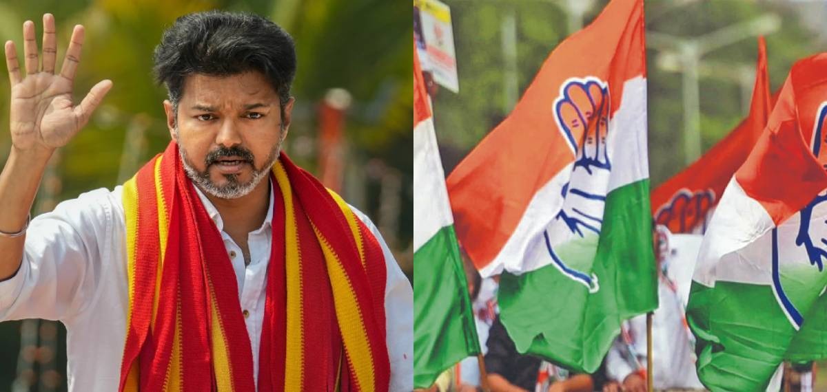 വിജയ്‌യും പിതാവുമായി കൂടിക്കാഴ്ച്ച നടത്തി പ്രവീൺ ചക്രവർത്തി;കോൺഗ്രസുമായി സഖ്യരൂപീകരണം ലക്ഷ്യമെന്ന് റിപ്പോർട്ട്