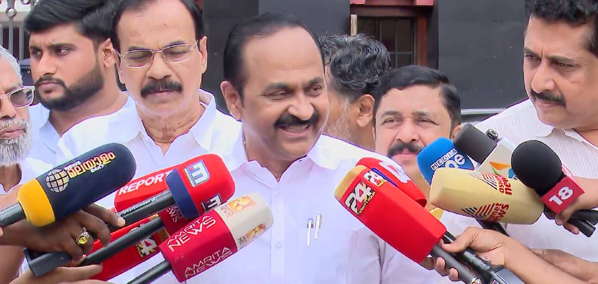 'തെറ്റായിപ്പോയി, ക്ഷമ ചോദിക്കുന്നു'; ജി ആർ അനിലിനെതിരായ പരാമർശം പിൻവലിച്ച് വി ഡി സതീശൻ, മാതൃകയെന്ന് സ്പീക്കർ