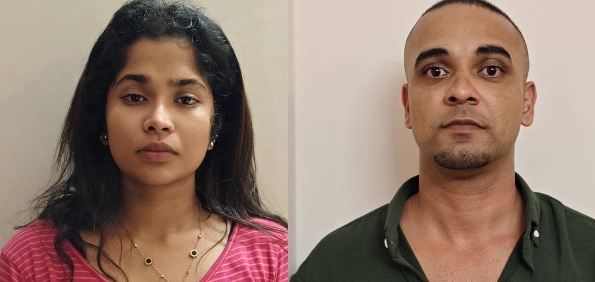 ലഹരിയുമായി മോഡൽ അടക്കം രണ്ടു പേർ പിടിയിൽ