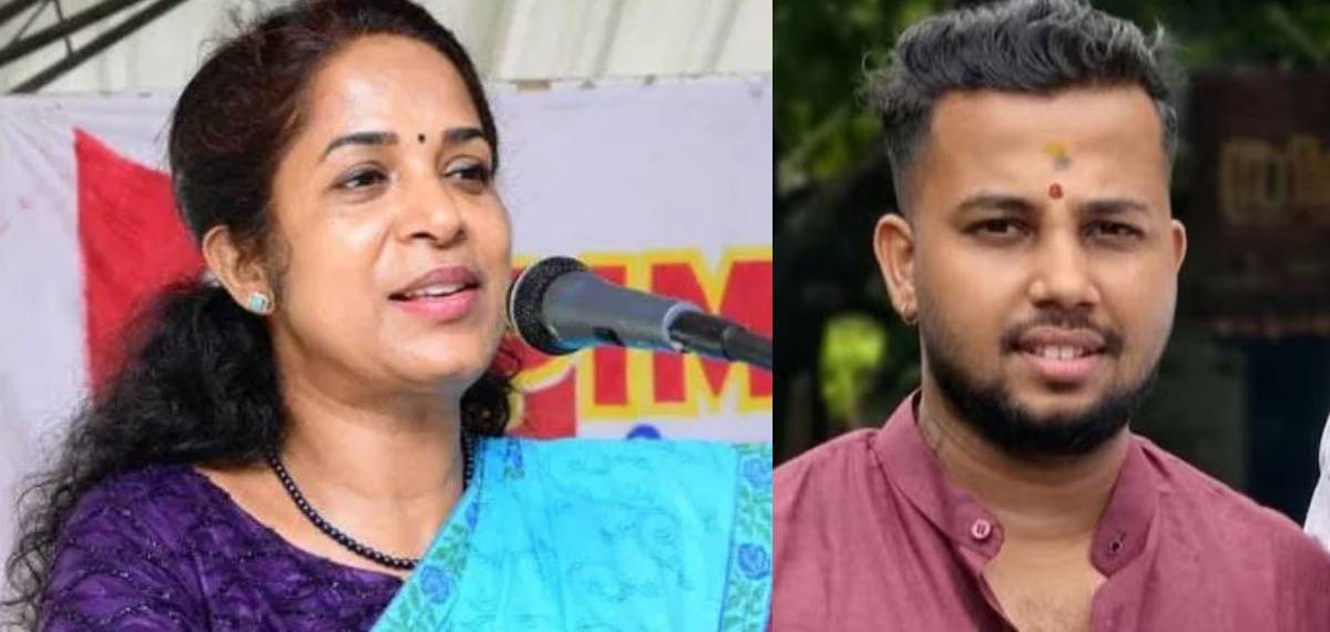 കെ ജെ ഷൈനെ അധിക്ഷേപിച്ച് കസ്റ്റഡി മർദനത്തിന് ഇരയായ യൂത്ത് കോൺഗ്രസ് നേതാവ് വിഎസ് സുജിത്:വിവാദമായതോടെ പിൻവലിച്ചു