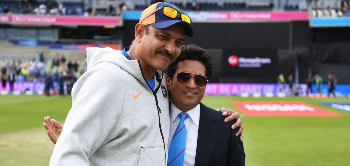 'ക്രീസില് പോ, ഇല്ലെങ്കില് തല അടിച്ചുപൊട്ടിക്കും'; സച്ചിനൊപ്പം സ്ലെഡ്ജിങ്ങിന് ഇരയായതിനെ കുറിച്ച് രവി ശാസ്ത്രി