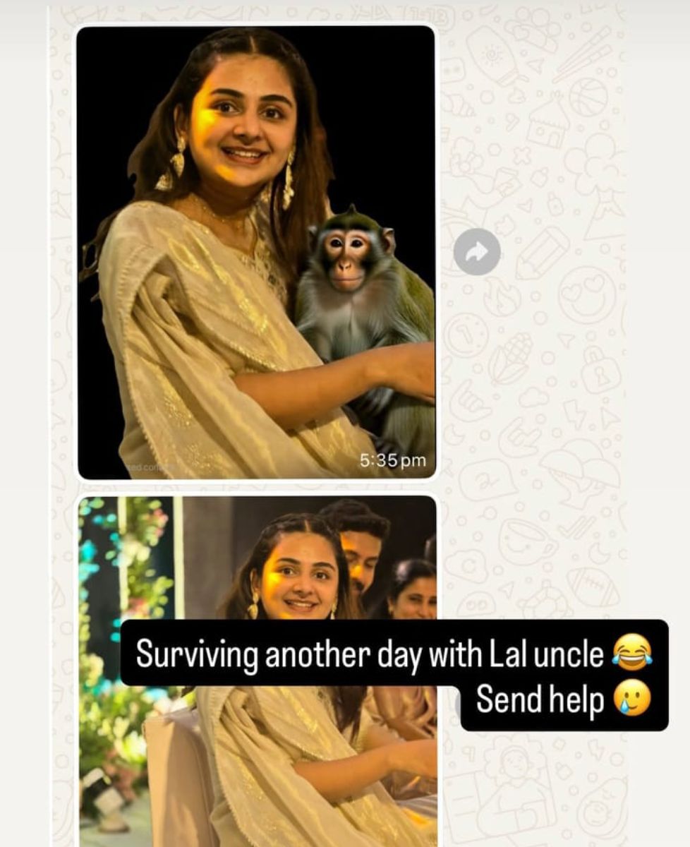 mohanlal chat with esther