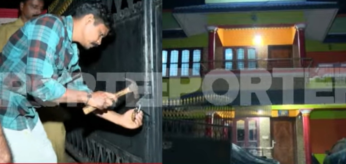 ഇരട്ടക്കുട്ടികളെയും അമ്മയേയും പുറത്താക്കി വീട് പൂട്ടിയ കേസ്; പൂട്ടുപൊളിച്ച് തുറന്നുകൊടുത്ത് പൊലീസ്