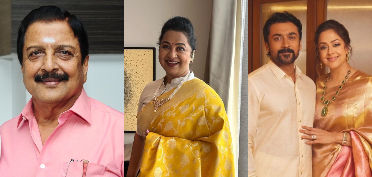 സൂര്യ- ജ്യോതിക പ്രണയത്തിന് ചുക്കാൻ പിടിച്ചത് രാധിക, വിവാഹത്തെ എതിർത്തത് സൂര്യയുടെ അമ്മ; ശിവകുമാർ