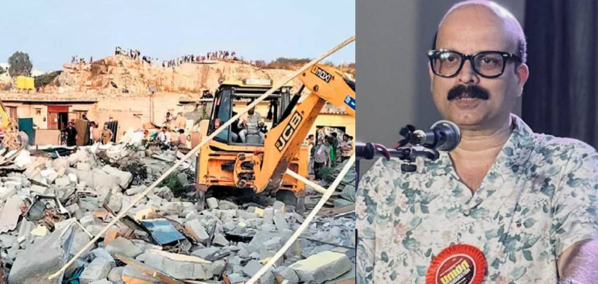 കർണാടകയിലെ ബുൾഡോസർ രാജ്: '1976ൽ നിന്നും 2025 ഡിസംബറിലേക്ക് കലണ്ടർ മാറിയിട്ടും കോൺഗ്രസ് ഒരിഞ്ച് മാറിയിട്ടില്ല'