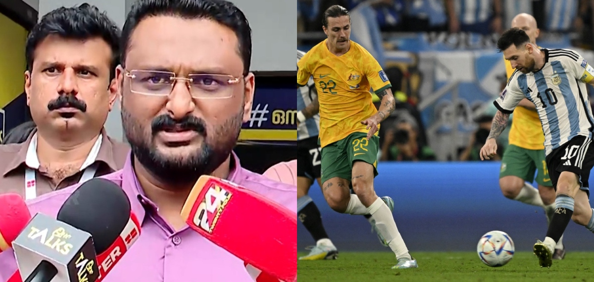 ഖത്തറിൽ കണ്ട ആ ഏറ്റുമുട്ടൽ കേരളത്തിലും, അർജന്റീനക്ക് എതിരാളി ഓസ്‌ട്രേലിയ; പ്രഖ്യാപിച്ച് ആന്റോ അഗസ്റ്റിൻ