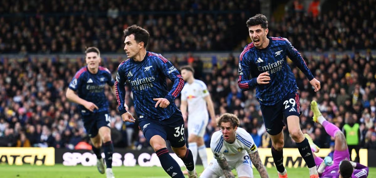 ലീഡ്‌സിനെ തകര്‍ത്തെറിഞ്ഞു; പ്രീമിയര്‍ ലീഗില്‍ വിജയവഴിയില്‍ തിരിച്ചെത്തി ആഴ്‌സണല്‍