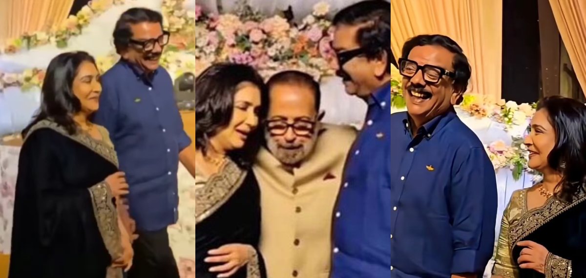 പ്രിയദർശന്റെ കൈ പിടിച്ച് ലിസി; ചേർത്ത് നിർത്തി സിബി മലയിൽ, ഒപ്പം മോഹൻലാലും