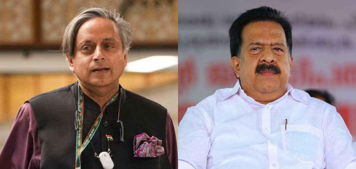 'തരൂർ പാർട്ടി പരിപാടികളിൽ നിന്നും വിട്ടുനിൽക്കുന്ന ആളല്ല'; ശശി തരൂരിനെ പിന്തുണച്ച് രമേശ് ചെന്നിത്തല