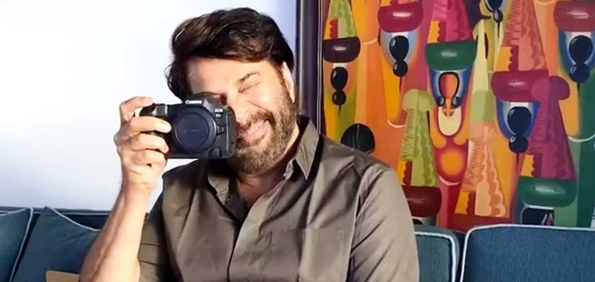 Mammootty with camera
