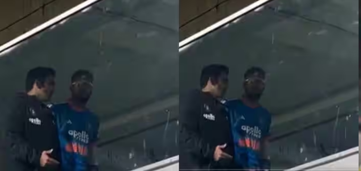 കട്ടക്കലിപ്പിൽ ഗംഭീര്; വൈറലായി ഡ്രസ്സിങ് റൂം വീഡിയോ