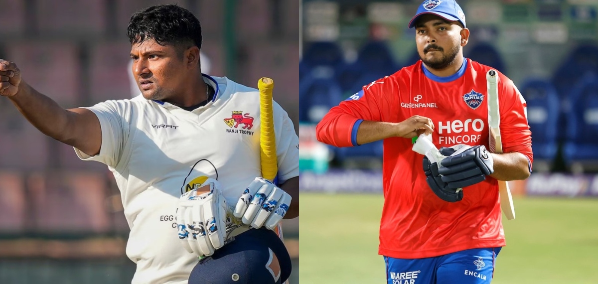 IPL 2026 താരലേലം; ആഭ്യന്തരം കളിച്ചു തെളിയിച്ചു; സർഫറാസിനും പൃഥ്വി ഷായ്ക്കും വിളിയെത്തി